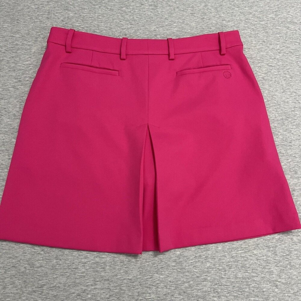 Tory Burch Sport Skirt Womens Large Pink 17" Skort Lined Golf Athleisure Club - Picture 7 of 16